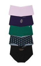 Victoria's VICTORIA SECRET Hiphugger Panty 5 Panties Holiday PACK Set M or L