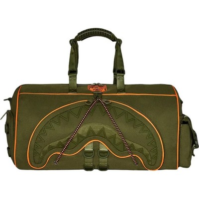 Sprayground Global Hawk Special Ops Duffle🔥New Black Gym Travel Duffel Bag 