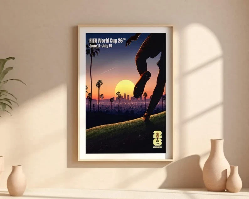FIFA World Cup 2026 Cityscapes Poster