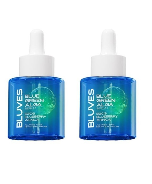 Bluves Blue Green Alga Serum 2 Pack Redness Relief & Skin Renewal 30ml