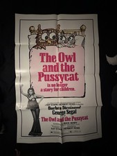 The Owl and the Pussycat Original US 1 Sheet Movie Poster