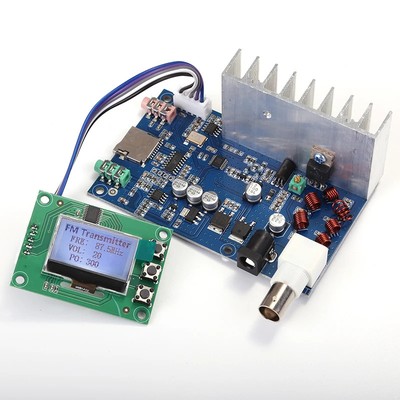 5W 76M-108MHZ 7W Max stereo PLL FM Radio Transmitter suite power Amplifier