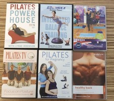 Pilates & Fitness DVD Bundle - 6 Disc Collection Very Good Condition