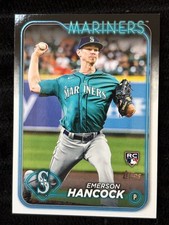 Emerson Hancock 2023 Topps Rookie Card #39 Seattle Mariners MLB Pitcher RC