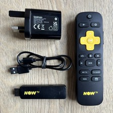 Now TV Smart Stick HD Model 3801 HDMI With USB Power Supply, Cable And Remote R5