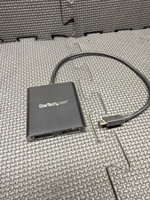 startech adapter usbc to dual display ports with cables