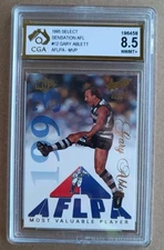 Gary Ablett AFLPA MVP Select AFL Sensation 1995 - CGA 8.5 NEAR MINT+ not PSA