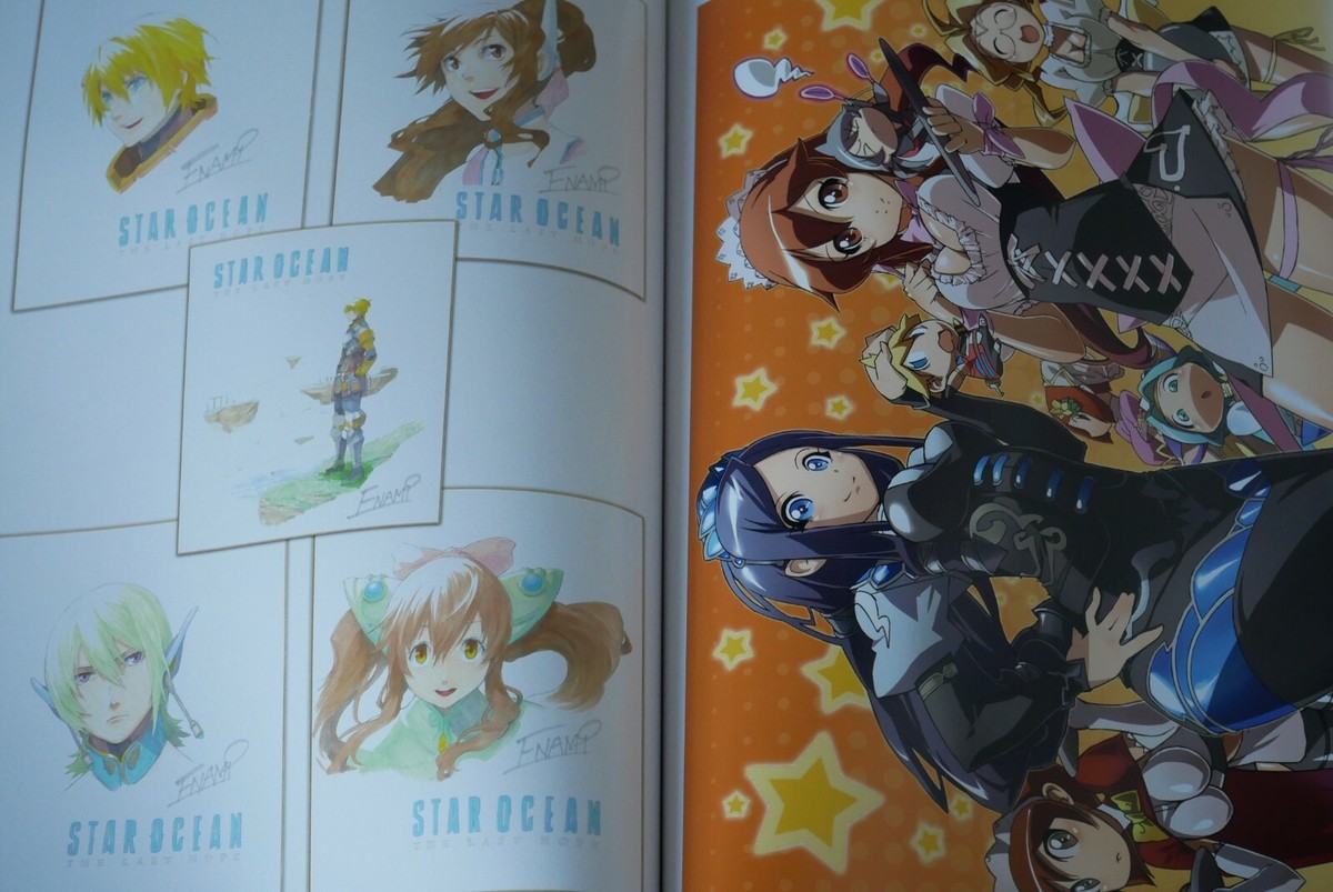 Star Ocean Illustrations: Art Ocean Art Booklet - JAPAN | eBay