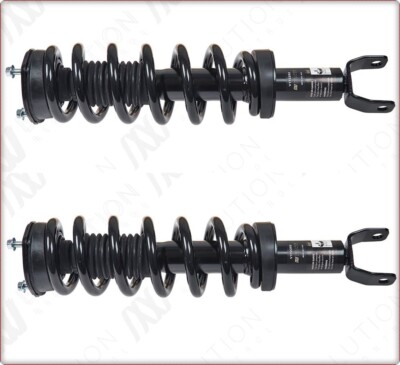2x STOßDÄMPFER + SPIRALFEDER DOMLAGER VORNE FÜR DODGE RAM 1500 2009 - 2024 4WD