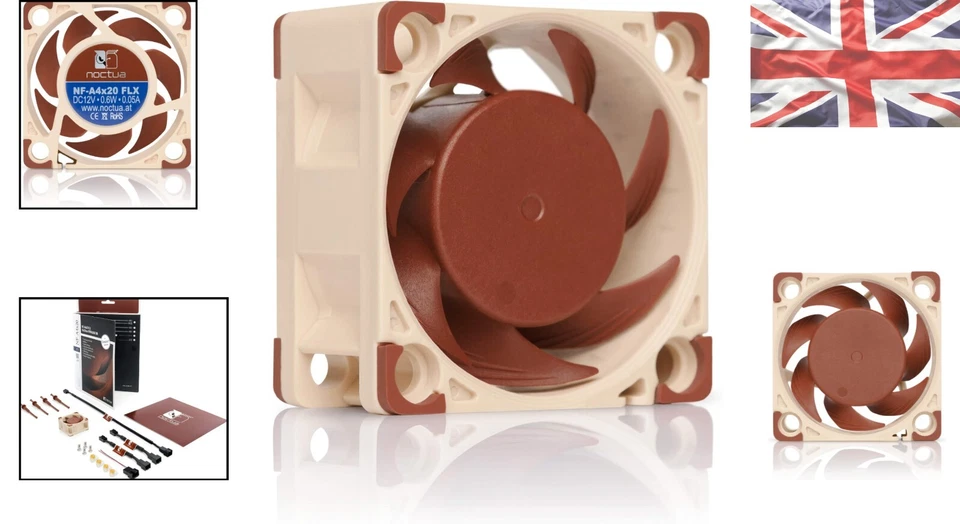 Exceptional 40x20mm Quiet Fan, 12V, 3-Pin – Perfect for Sensitive Devices - Image 2 of 4