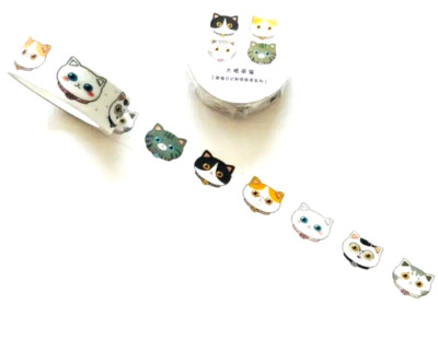  CAT WASHI TAPE NEW  2000-now FULL ROLL