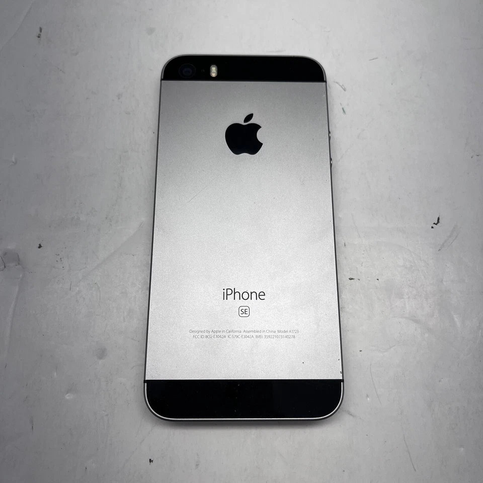 Apple iPhone SE 1st Gen Model A1723 Silver Sold As Is For Parts - Image 2 of 2