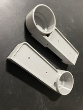 Pair Arm Rest Cupholder Right & Left side Light Gray for Piper PA28 PA32 PA 34 Pair Arm Rest Cupholder Right & Left side Light Gray for Piper PA28 PA32 PA 34