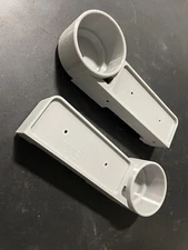 Pair Arm Rest Cupholder Right & Left side Light Gray for Piper PA28 PA32 PA 34