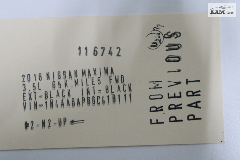 Nissan Máxima 2016-2019 soporte de rueda de repuesto para neumáticos retenedor perno de soporte OEM Foto 4 de 4