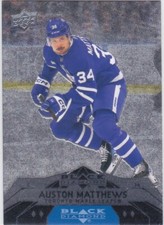 2023/24 UD EXTENDED..AUSTON MATTHEWS..BLACK DIAMOND..QUAD..# BD-43..MAPLE LEAFS