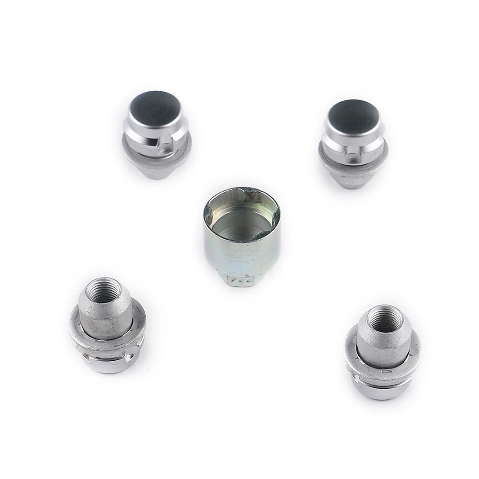 Set of 5 Locking Wheel Nut Chrome for Land Rover Range Rover L322 2002-2006 Foto 3 de 4