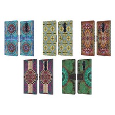 HEAD CASE DESIGNS ARABESQUE PATTERN LEATHER BOOK WALLET CASE FOR NOKIA PHONES