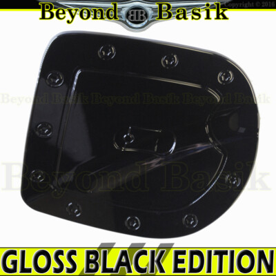 For 2005-2021 Nissan Frontier(SHORT BED ONLY) GLOSS BLACK Gas Door COVER Overlay
