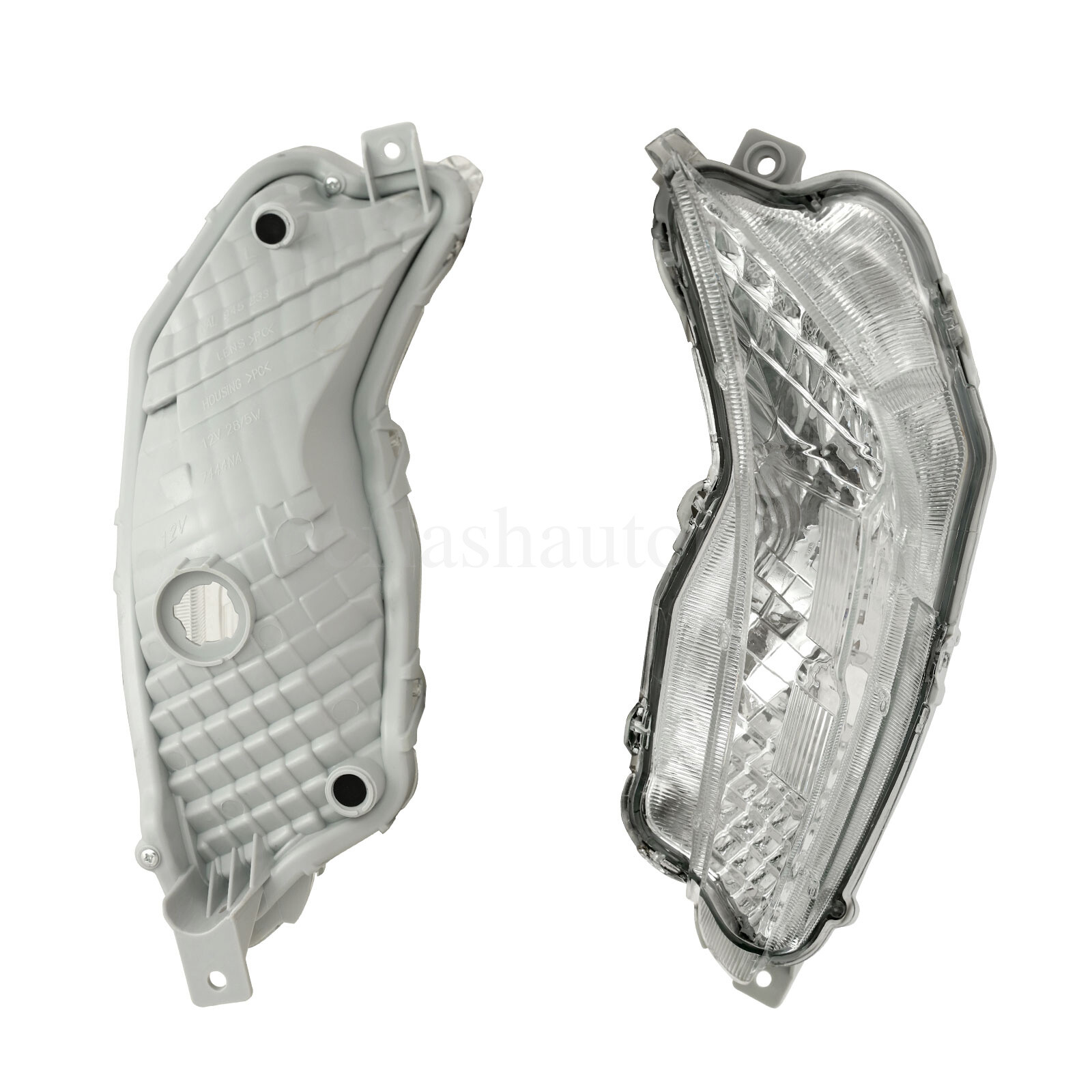 Front Grille Fog Light & Bumper Bracket Set 6pcs For 2015