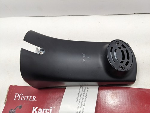 Pfister "Karci" Tub Spout MATTE BLACK fits 8P8WS2-KASB Shower Kit - Picture 5 of 5