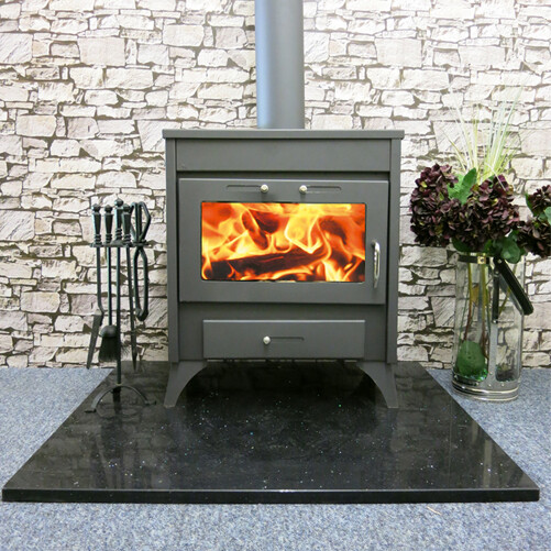 Modena 20kw back boiler Wood Burning Multi Fuel Stove Modern Stoves | eBay