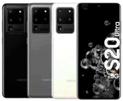 New Samsung Galaxy S20 Ultra 5G SM-G988U 12+128GB Factory Unlocked