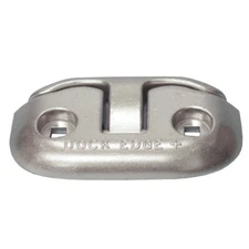 Dock Edge Flip-Up Dock Cleat 6" - Polished, Marine-Grade Aluminum