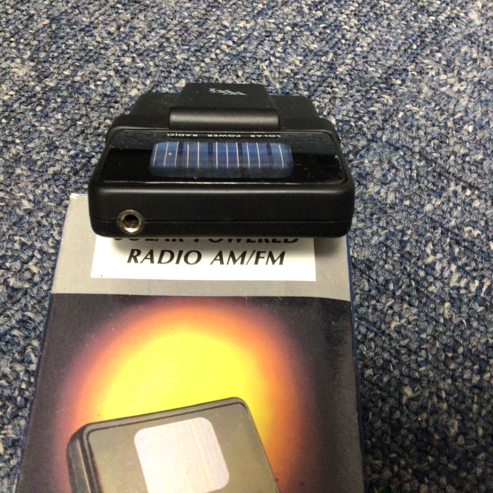 Vintage Pocket Mini Solar Powered Radio AM/FM NEW China RARE | eBay