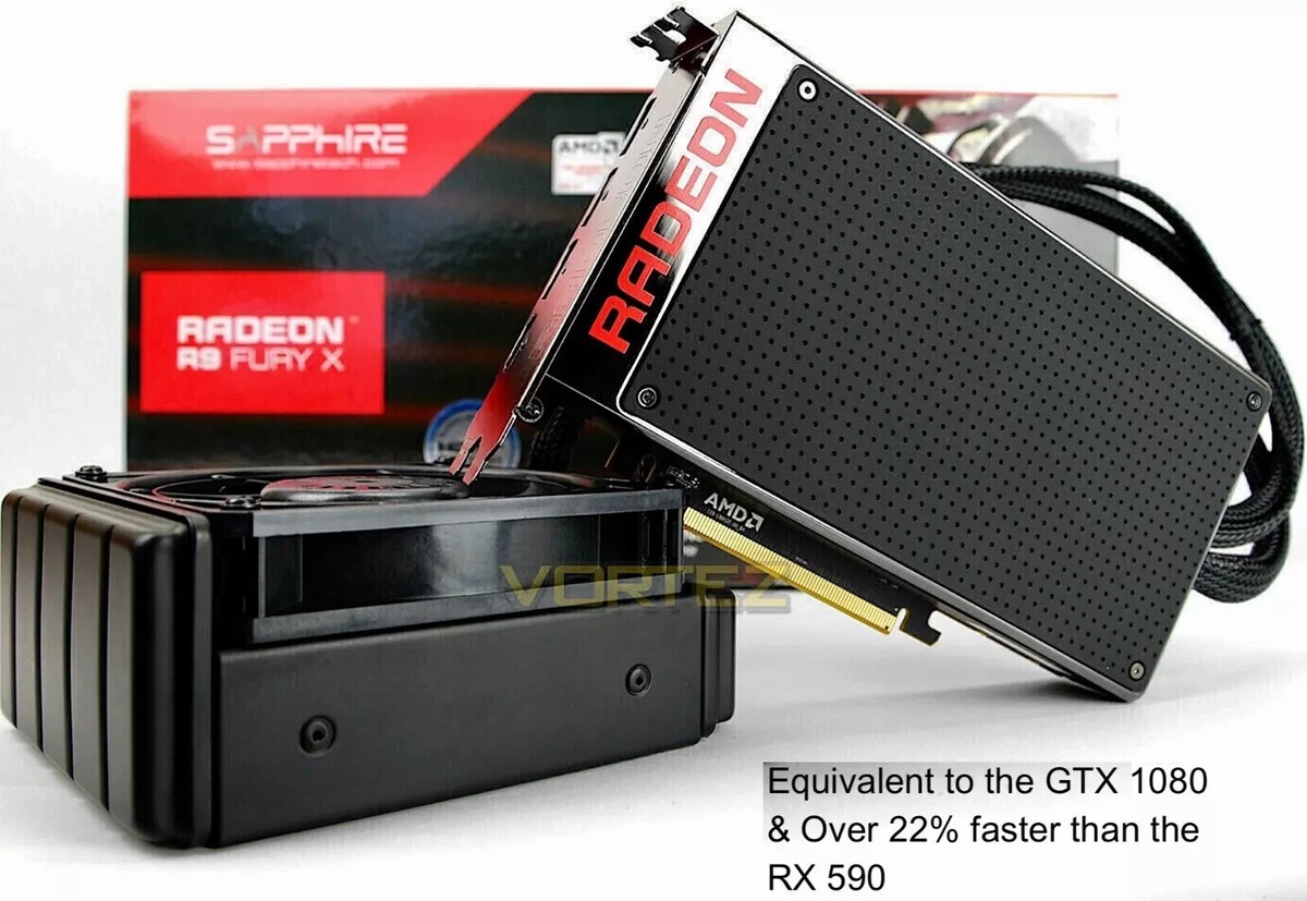 SAPPHIRE AMD Radeon™ R9 Fury X HBM Memory AIO Liquid Cooled 4K 
