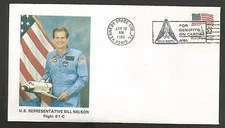 U.S REPRESENTATIVE BILL NELSON FLIGHT 61-C COLUMBIA  KSC **