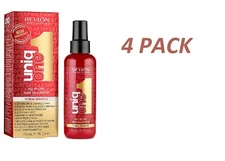 REVLON Uniq One All in 1 Hair Treatment 5 oz (4 Pack)