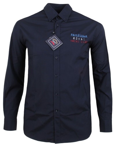 PAUL & SHARK YACHTING Camicia Uomo Manica Lunga 45 17,75" INTERNATIONAL OCEAN TEAM