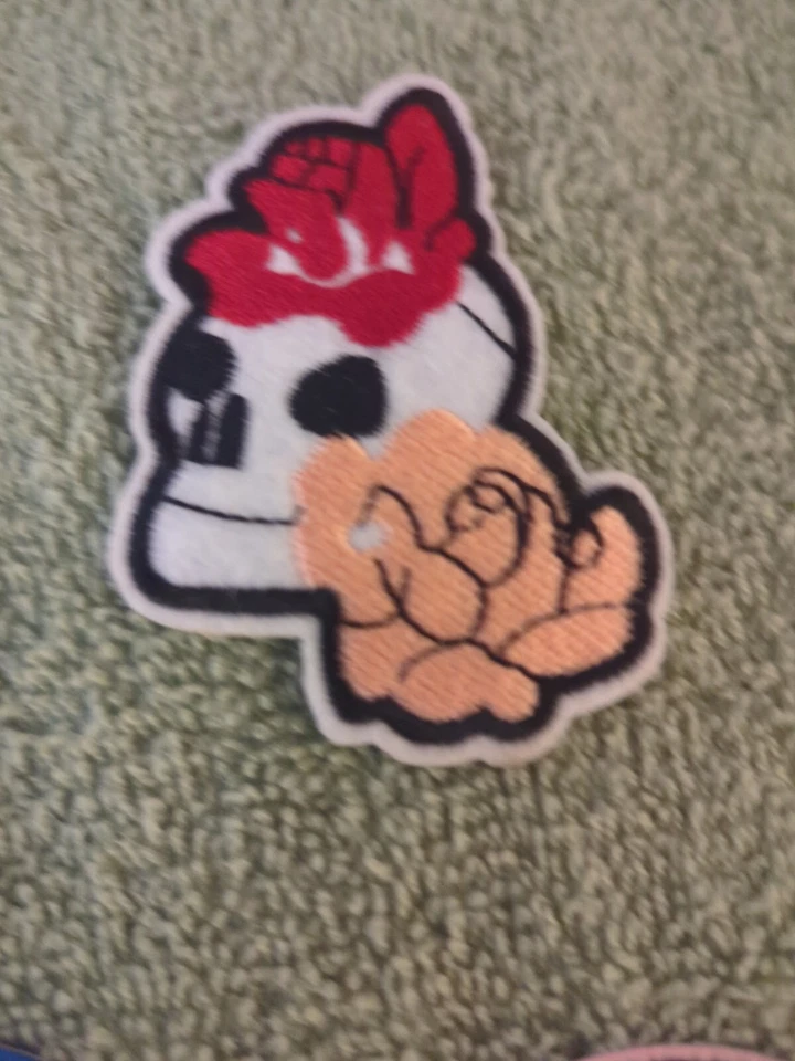 Skull Iron On Patches Lot of 7 - Image 4 of 4