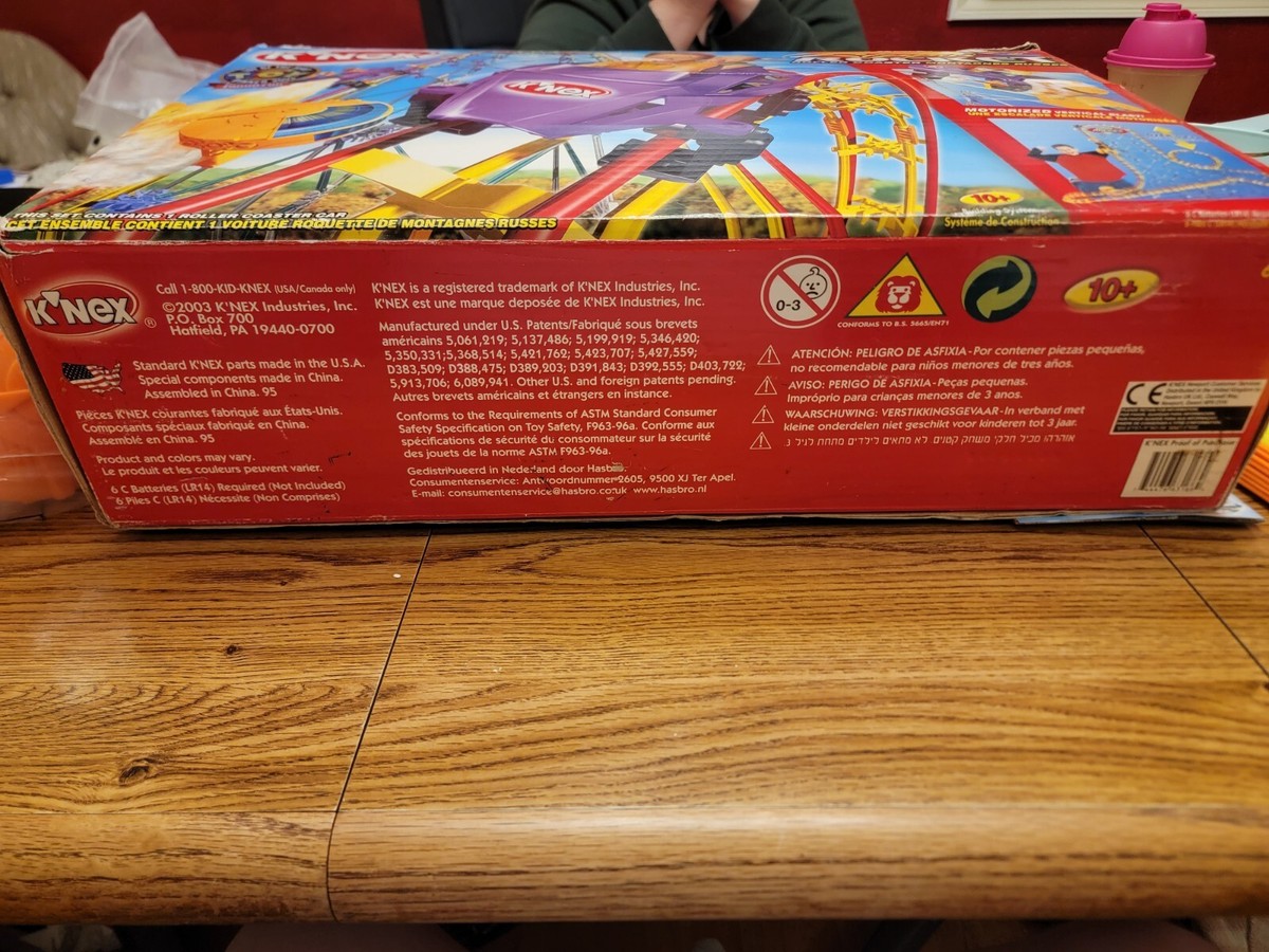 K'Nex Rippin' Rocket Roller Coaster, Original Box, 63166 | eBay