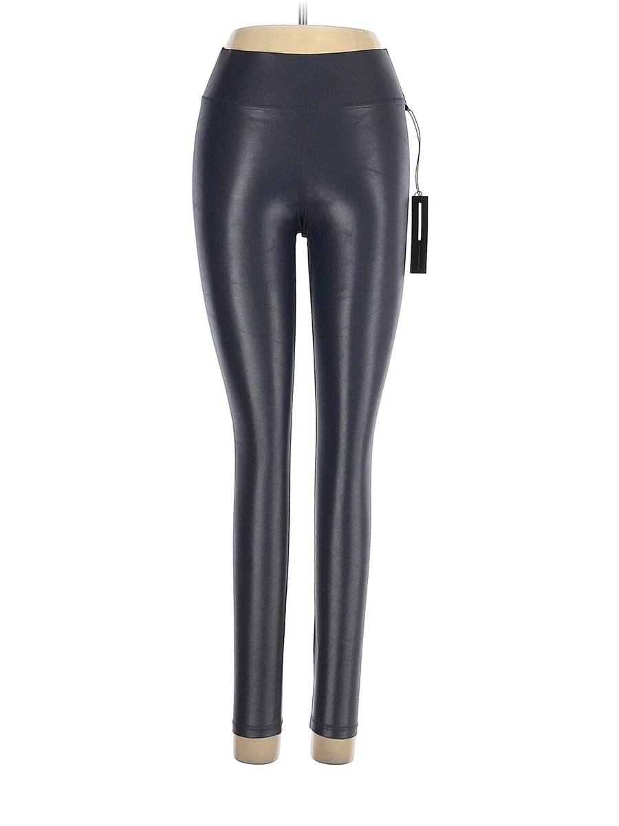 CARBON38 Silver Regular Rise Full-length Legging in Takara Shine - S