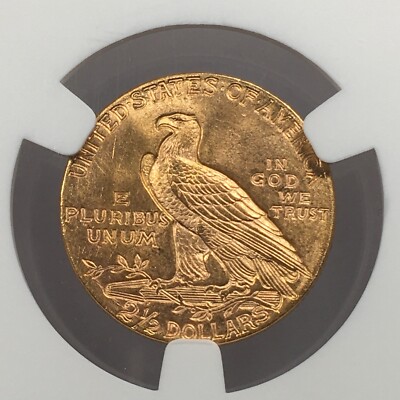 2PM   【ちょろ】 1911 $2 1/2 GOLD INDIAN QUARTER EAGLE NGC MS64 *03XEGA25* | eBay