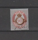 Norway 2022 Posthorn 90 kr - Used stamp NK 2077