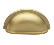 GlideRite 3" CC Classic Bin Cabinet Hardware Drawer Pull Satin Gold - 953-SG-1