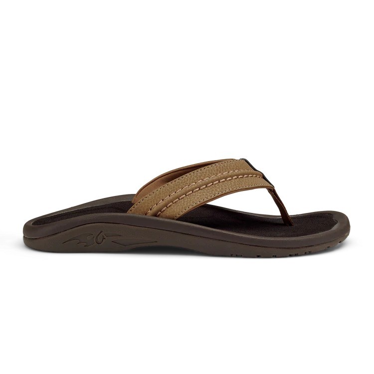 🔥OLUKAI Hokua Men's Beach Sandals, Quick-Dry Flip-Flop Slides