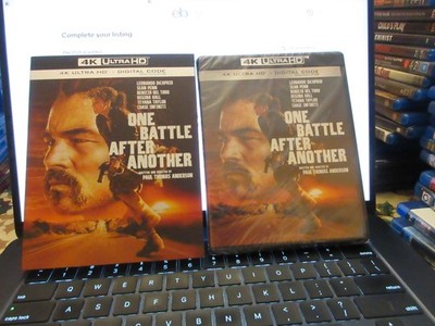 One Battle After Another 4K UHD+ Digital BRAND NEW W/SLIPCOVER