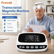 Transcranial Magnetic r.T.M.S Device for Brain Wellness PTSD Parkinson Anxiety