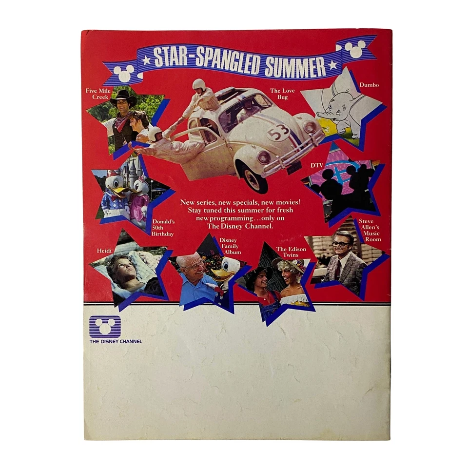 The Disney Channel Magazine May 1984 Gone Are The Dayes Movie Premiere VG - Image 4 of 4