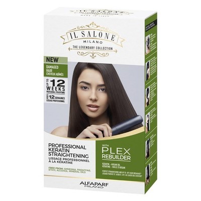 Il Salone Milano At Home Keratin Hair Treatment with Plex Rebuilder N/A