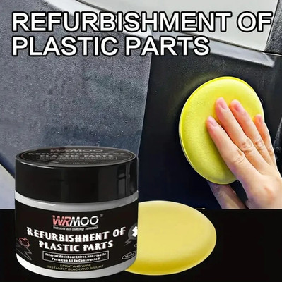 1pcs Car Plastic Restorer   Back to Black Gloss Polish & Coating for Faded Trim