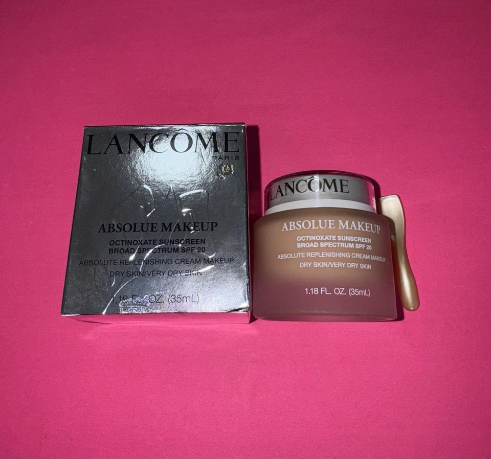 Lancome Absolue Makeup Cream Foundation Sunscreen SPF 20 ECRU 05 C NEW - Image 2 of 4