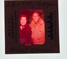 1960's Virginia Leith Donald Harrod ORIGINAL PHOTO 35MM SLIDE TRANSPARENCY #400