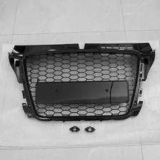 FOR 08-2012 AUDI A3 S3 8P RS STYLE FRONT RADIATOR HONEYCOMB GRILLE GRILL BLACK