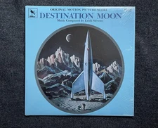 DESTINATION MOON Soundtrack LP Leith Stevens VARESE SARABANDE 1980