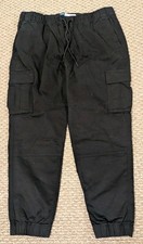 Old Navy Pull On Modern Joggers Built In Flex Black Mens Size XL Cotton Blend